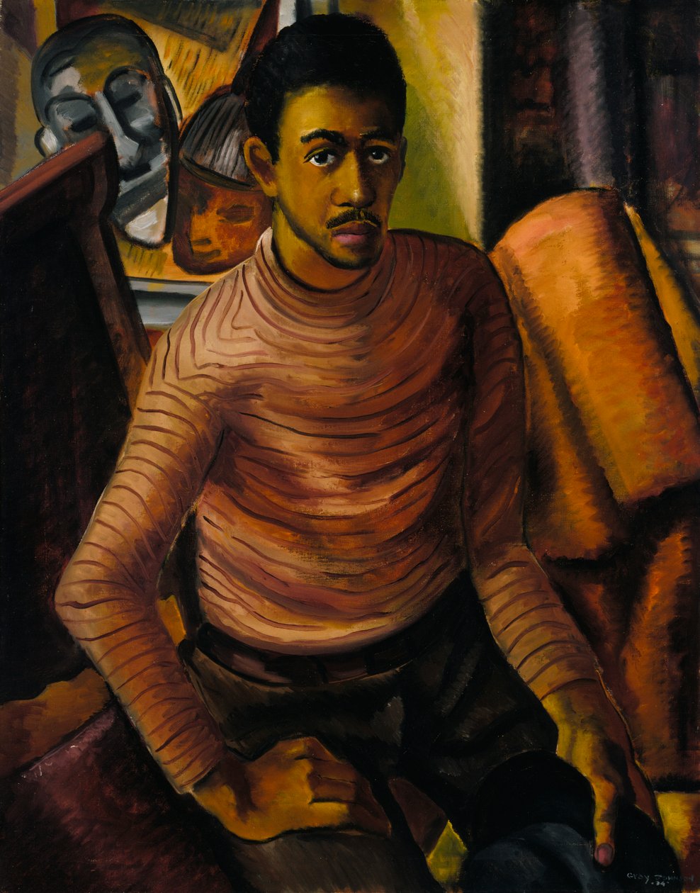 Autoportrét, 1934. od Malvin Gray Johnson
