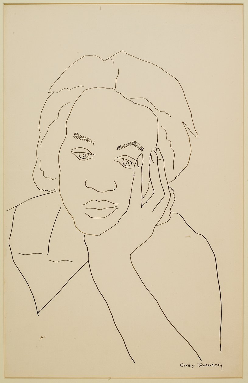 Studie dívky #2 od Malvin Gray Johnson