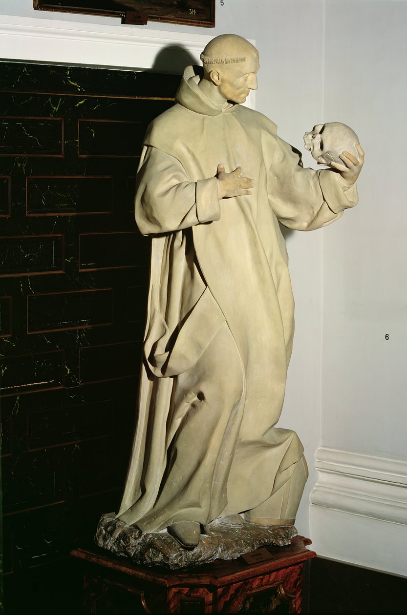 St. Bruno (1030-1101) (mramor) od Manuel Pereyra