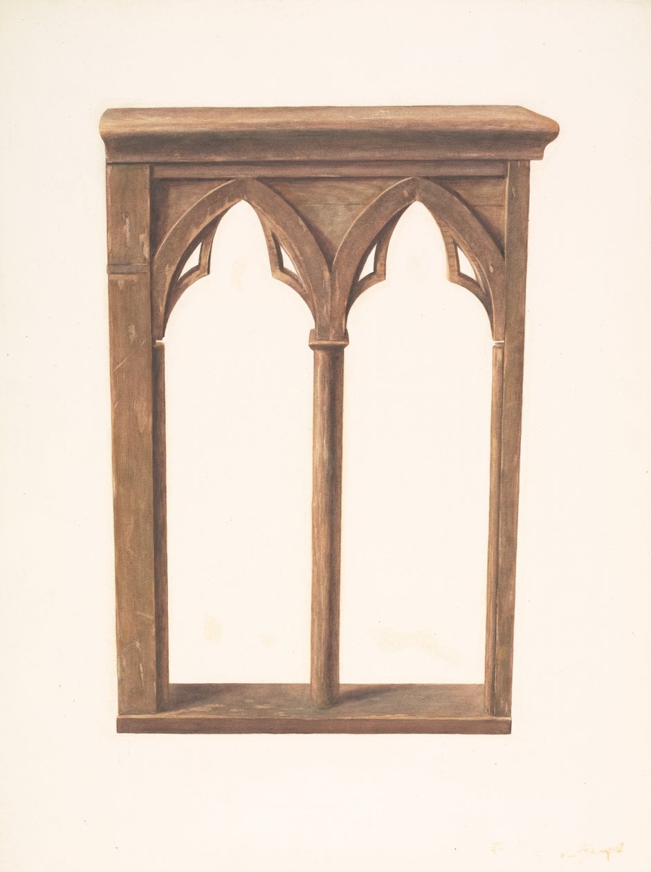 Altar Rail Gate, c. 1939. od Manuel G. Runyan