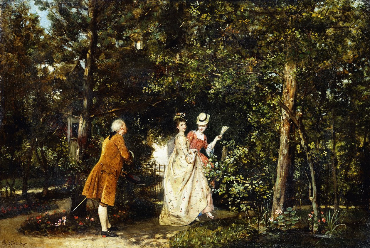 Promenáda, od Manuel Garay y Arevalo