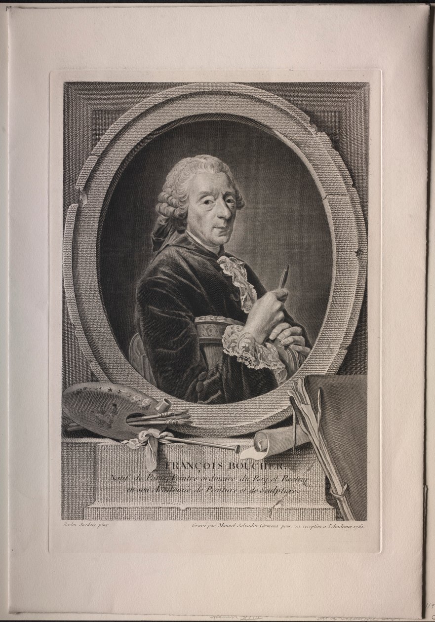 Francois Boucher. od Manuel Salvador Carmona