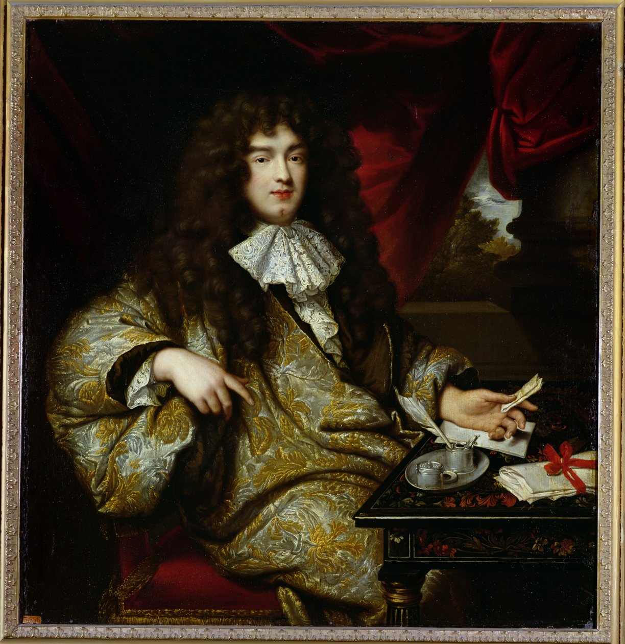 Jean-Baptiste Colbert (1651-90) markýz de Seignelay, 1676 od Jean Marc Nattier