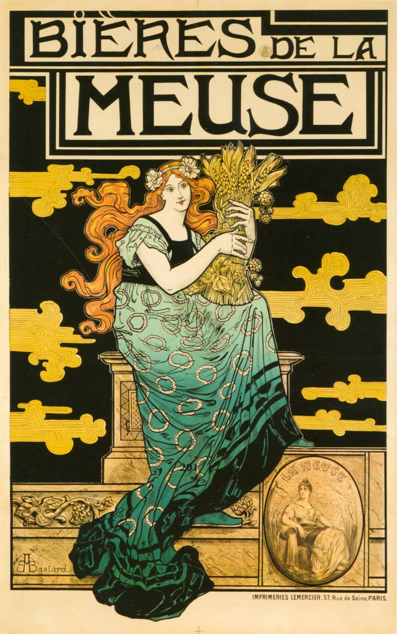 Bieres De La Meuse od Marc Auguste Bastard
