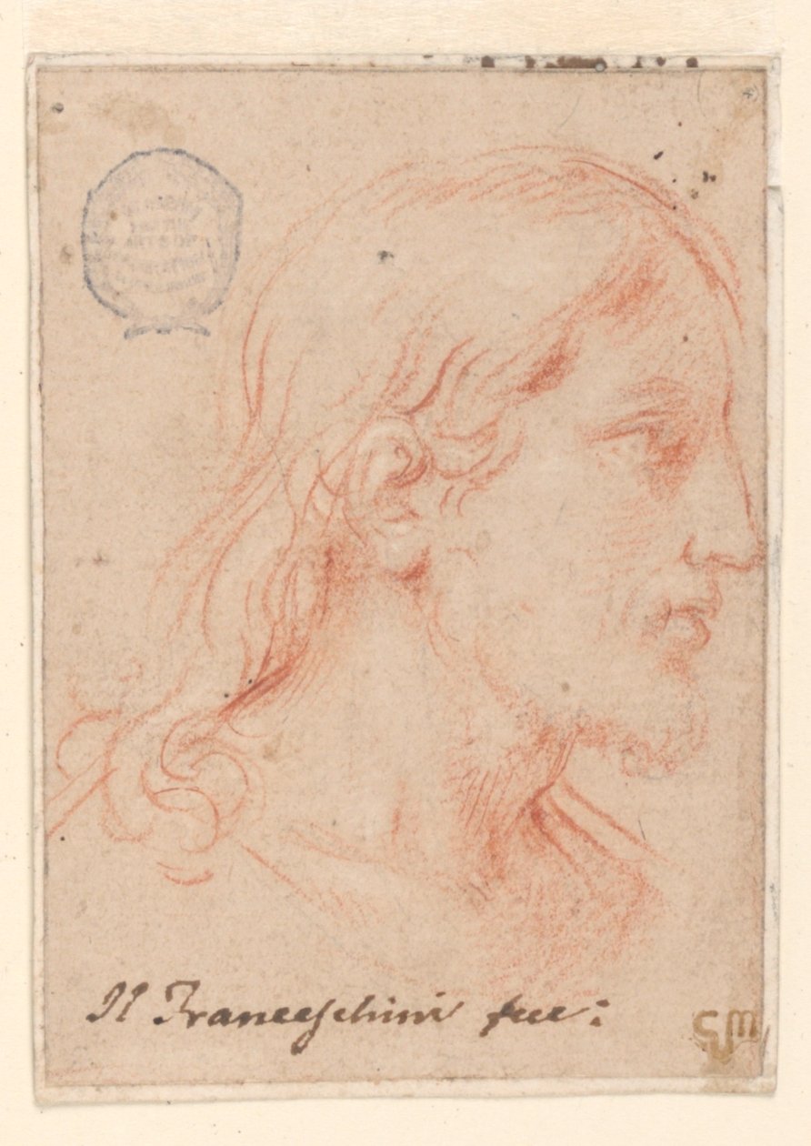 Hlava Kristova od Marc Antonio Franceschini