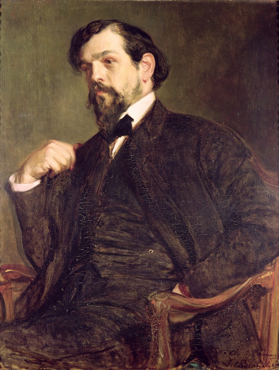 Portrét Clauda Debussyho (1862-1918) 1902 od Marcel Andre Baschet