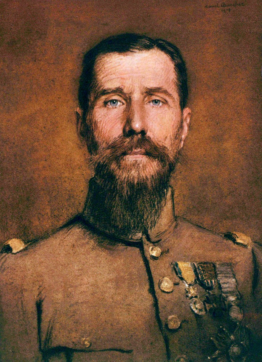 Generál Henri Gouraud (malba od Marcel Andre Baschet