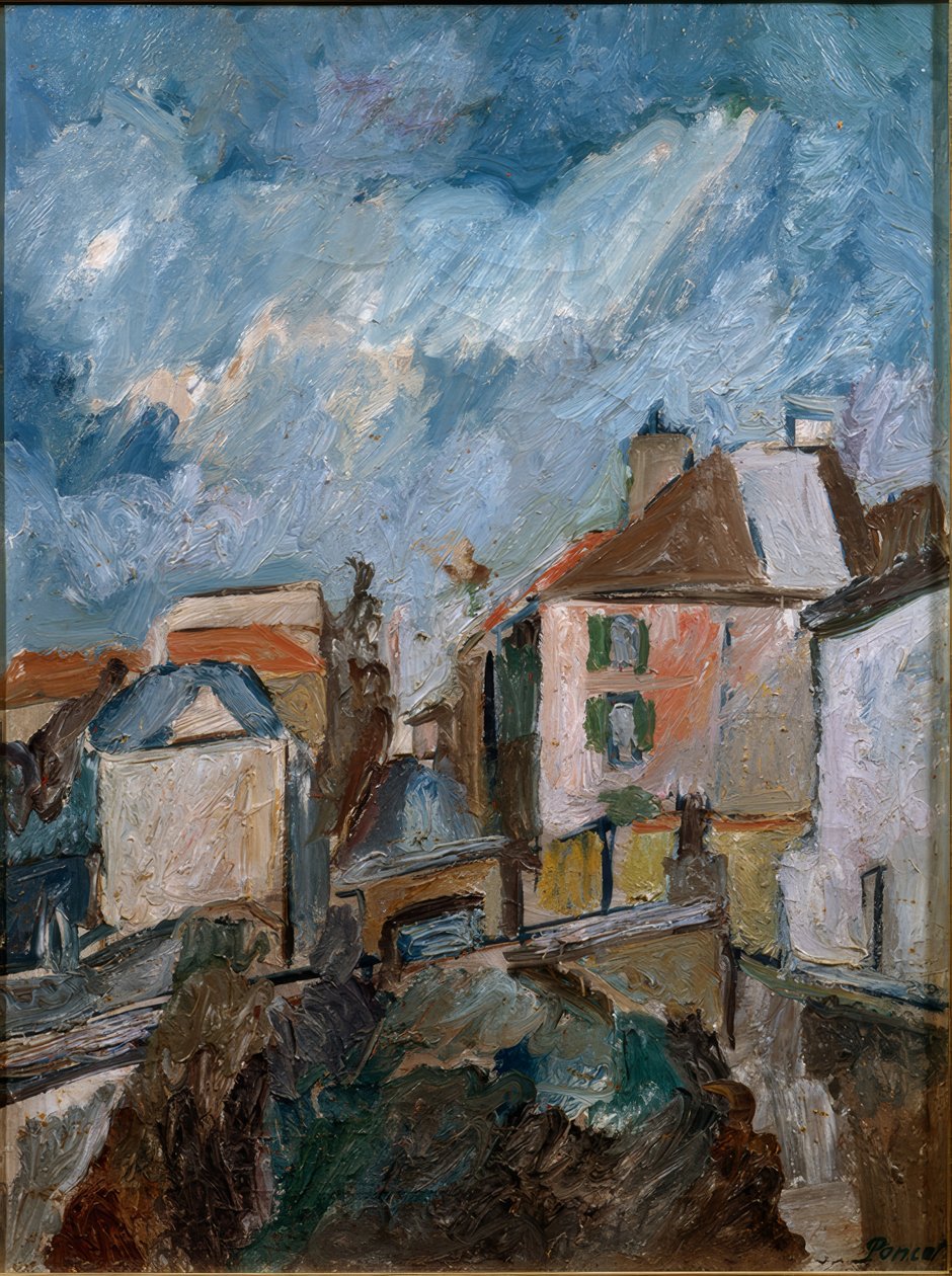 Ulice Mareil od Marcel Poncet