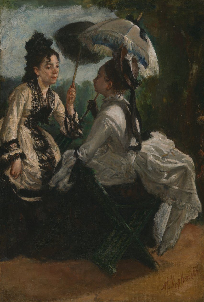 Rozhovor, 187579. od Marcellin Desboutin