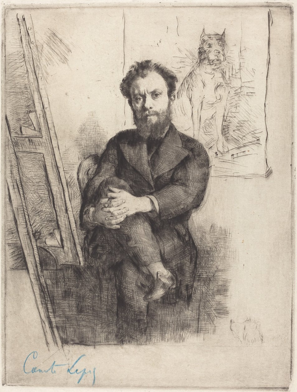 hrabě Lepic od Marcellin Gilbert Desboutin