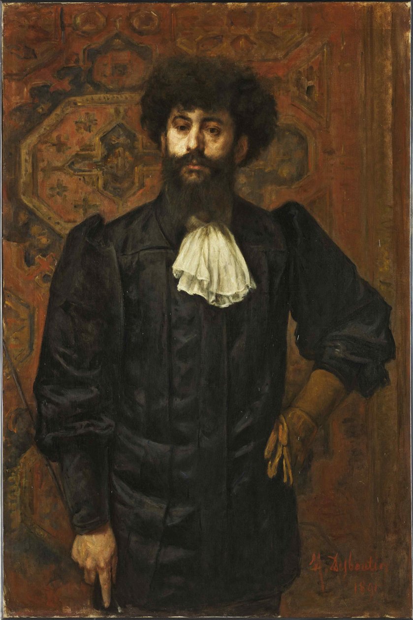 Sar Josephin Peladan 1858-1918, 1891. od Marcellin Gilbert Desboutin