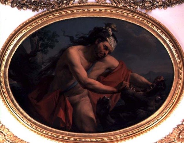 Síla, cca 1777 (olej na plátně) od Marcello Bacciarelli