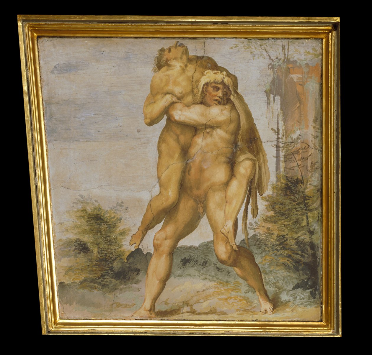 Herkules dusí Antaea od Marco Marchetti from Faenza