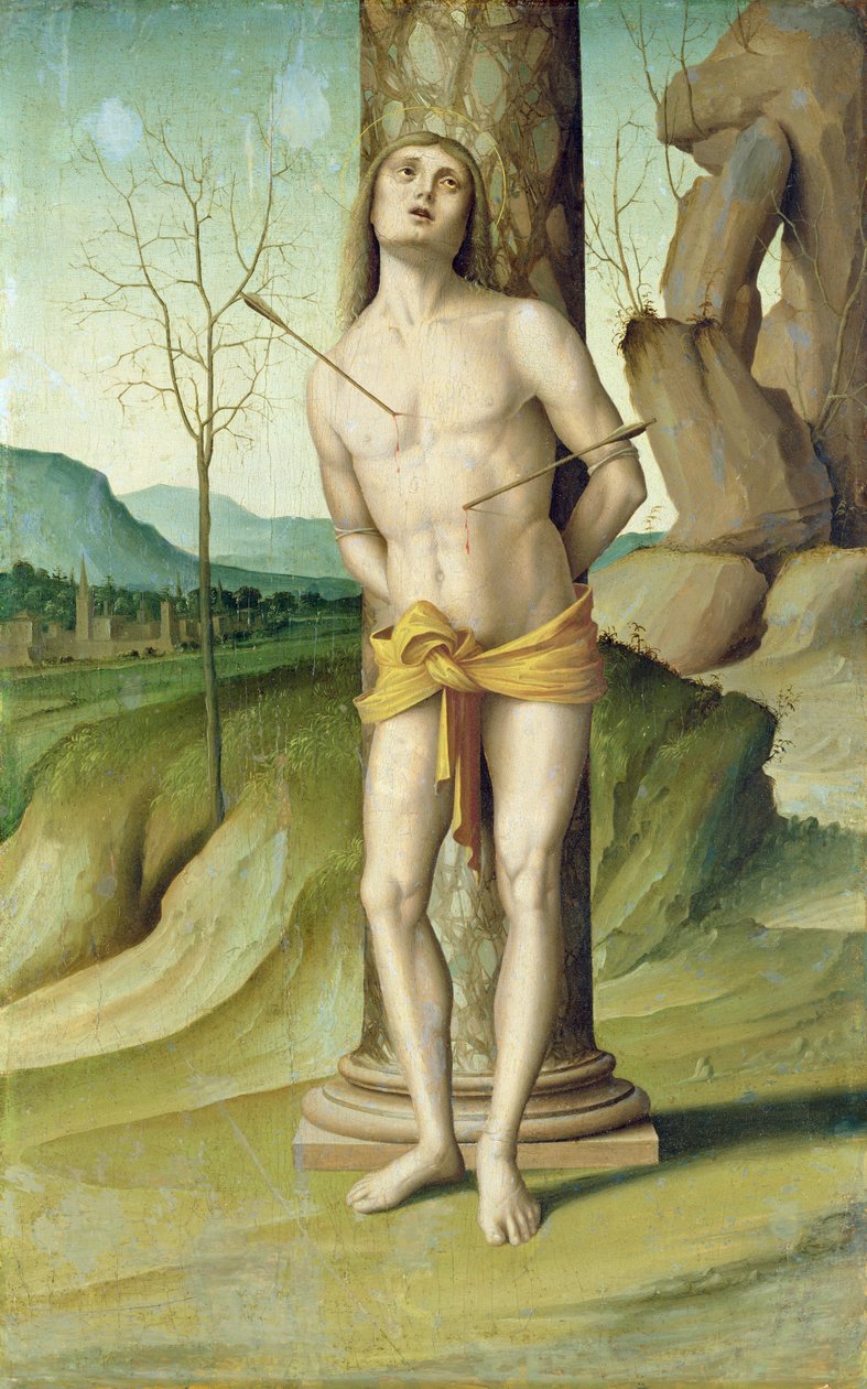 Svatý Šebestián od Marco Palmezzano