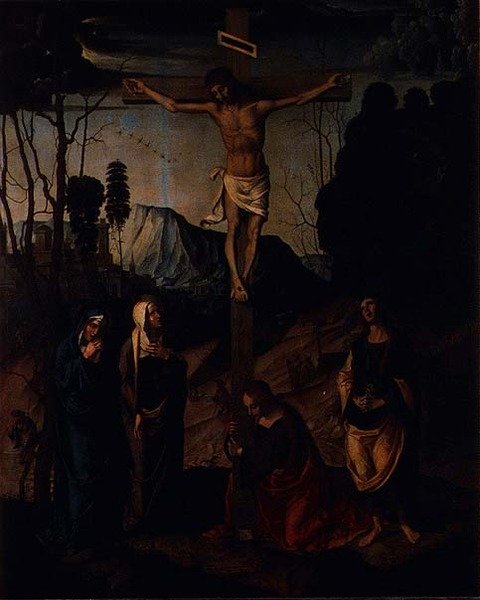 Ukřižování, c.1510 (panel) od Marco Palmezzano