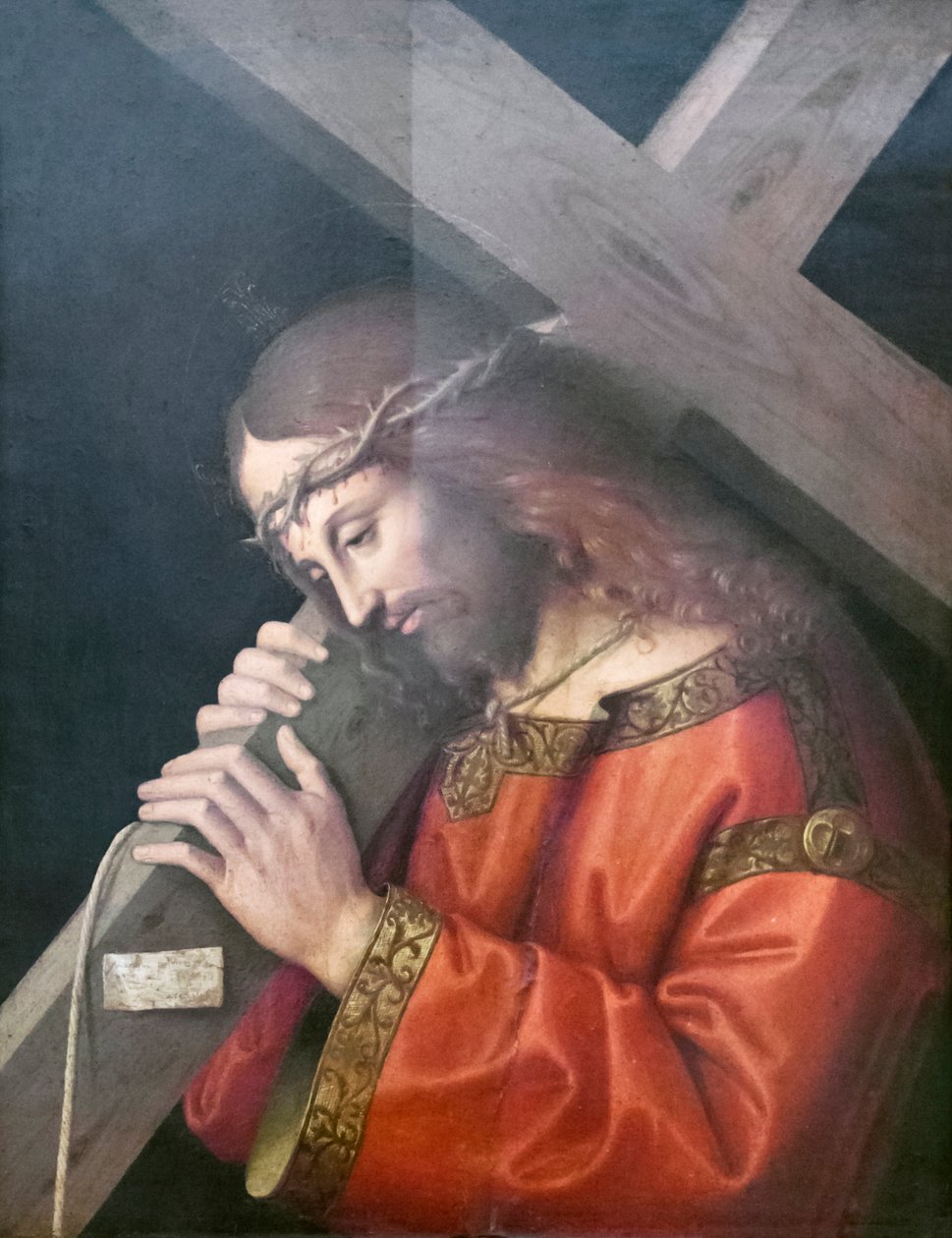 Ježíš nesoucí kříž od Marco Palmezzano