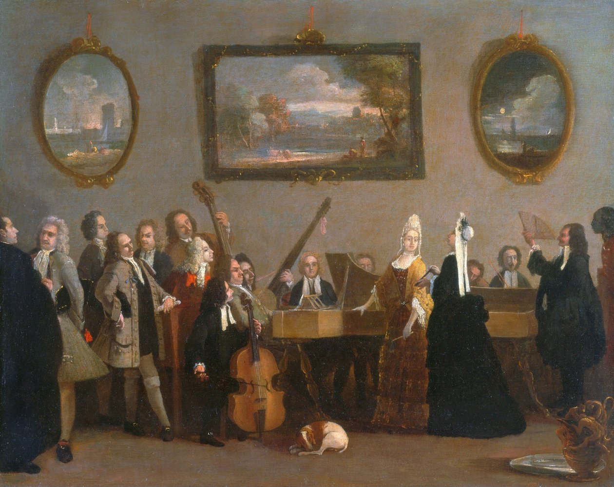 Zkouška opery od Marco Ricci