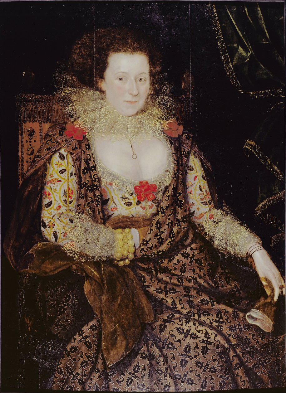 Portrét dámy od Marcus Garret Gheeraerts the Younger