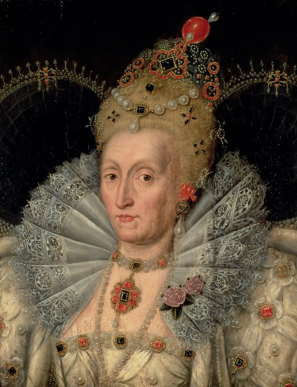 Queen Elizabeth I (viz také 63674) od Marcus Garret Gheeraerts the Younger