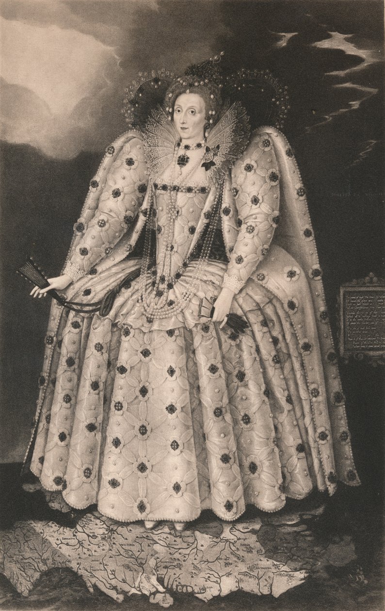 Královna Alžběta, 1592, 1904 od Marcus Garret Gheeraerts the Younger