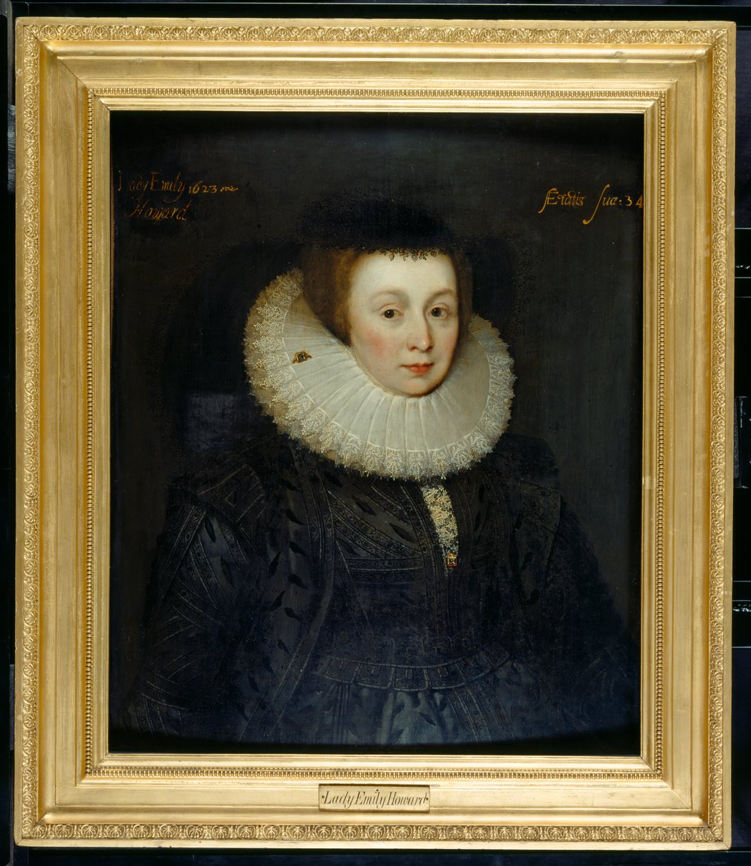 Lady Emily Howardová od Marcus Gheeraerts