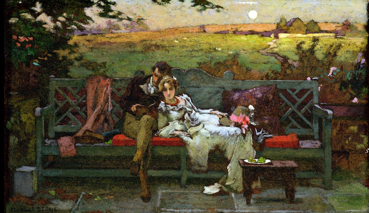 Líbánky od Marcus Stone
