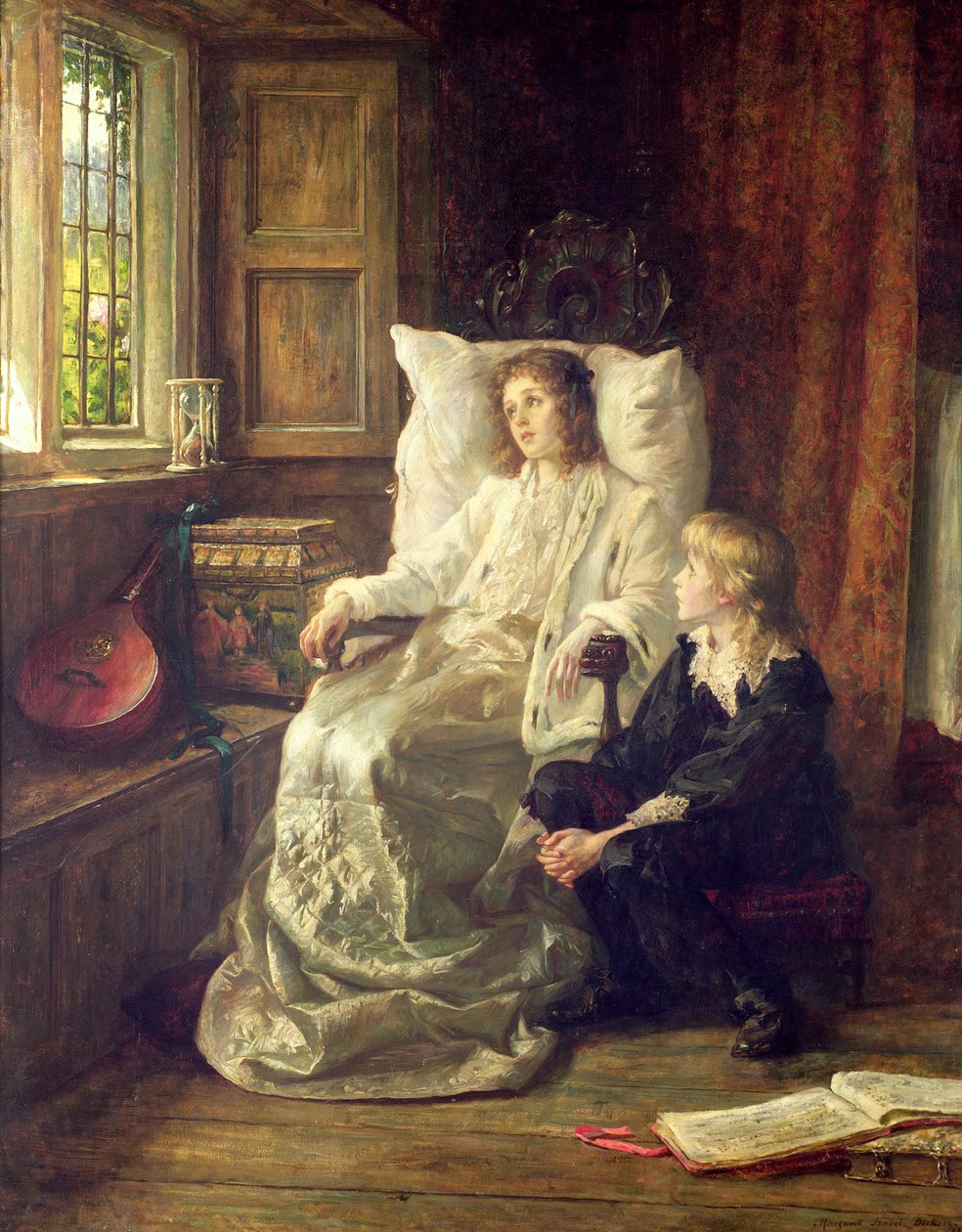 Děti Karla I. od Margaret Isabel Dicksee
