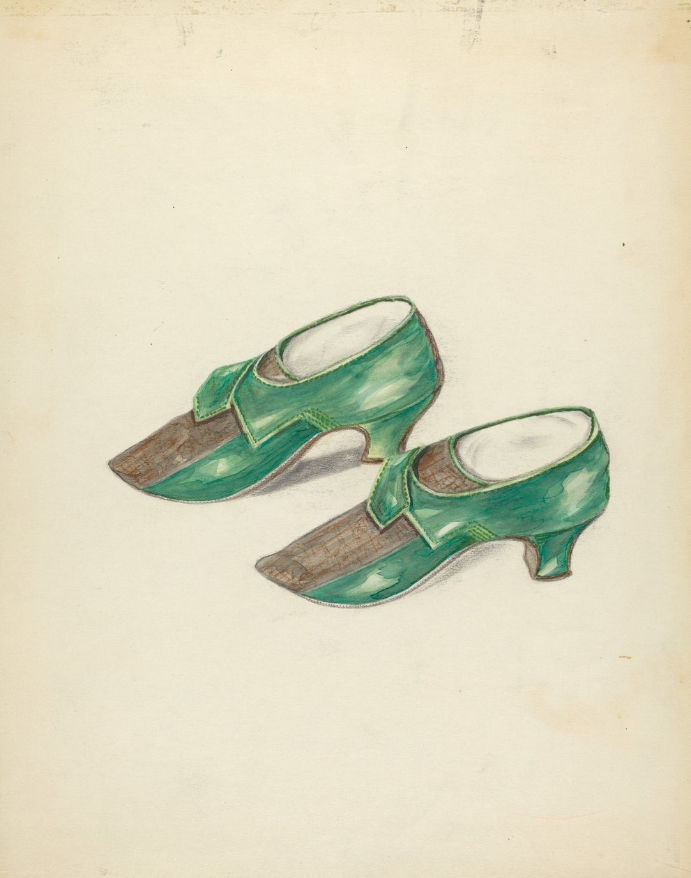 Dámské boty, c. 1940. od Margaret Concha