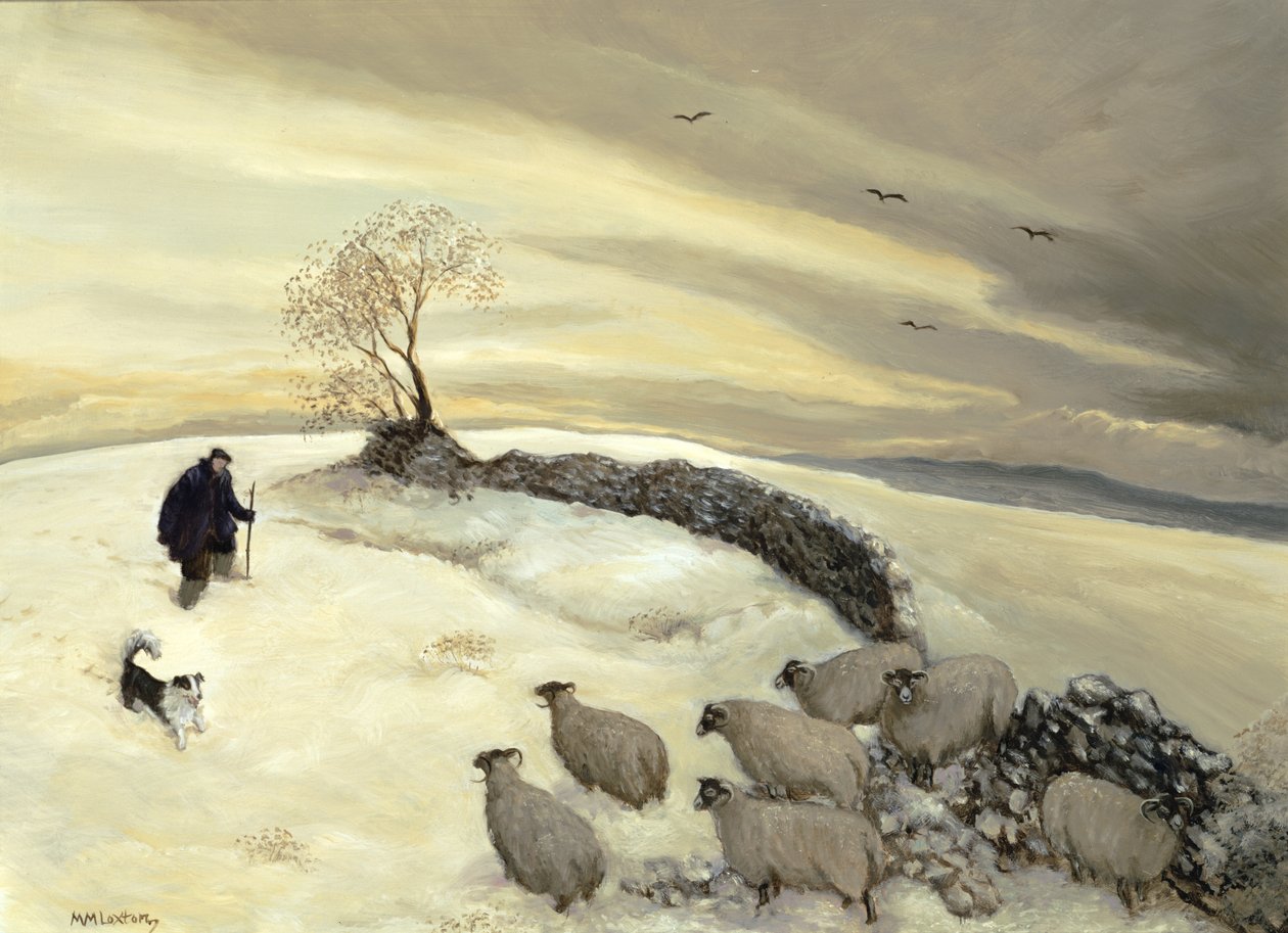 Ponurý zimní den od Margaret Loxton