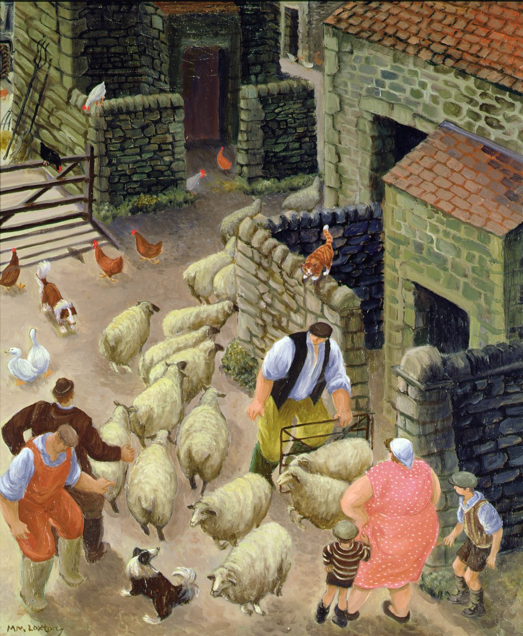 Hospodářský dvůr od Margaret Loxton