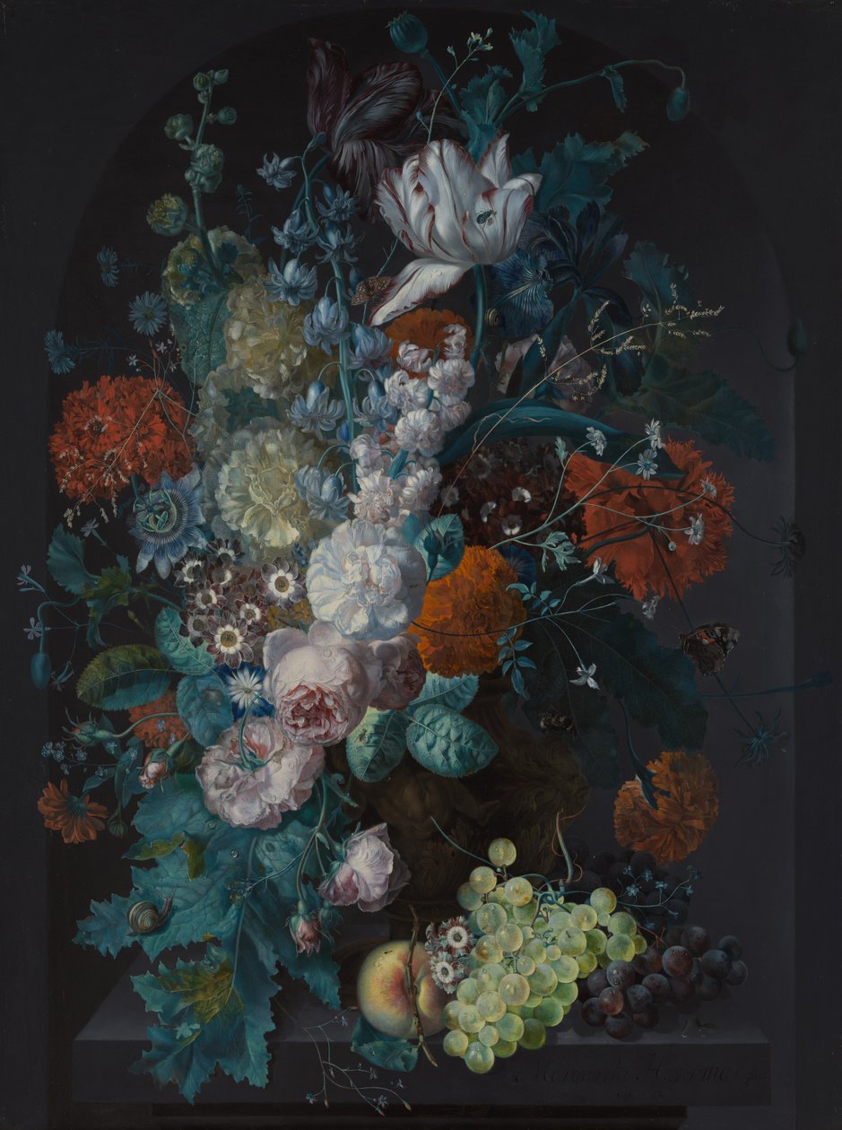 Váza s květinami, 1716. od Margareta Haverman