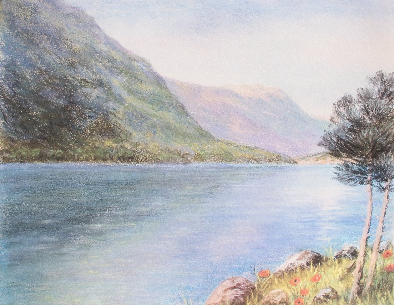 Lake District, 2000 (pastel) od Margo Starkey