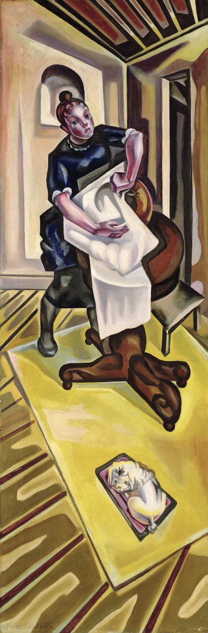 The Washing, před rokem 1921 od Maria Blanchard