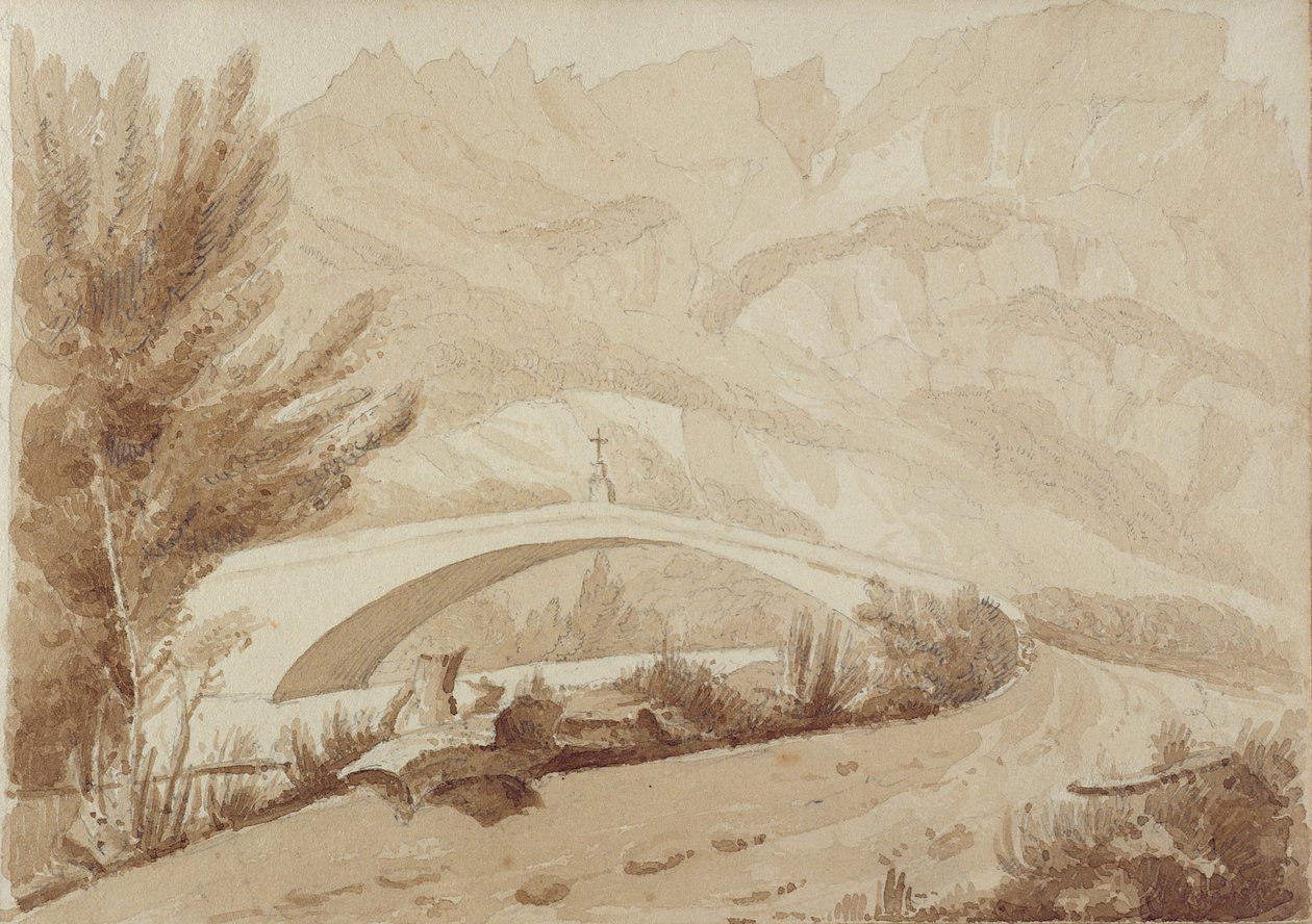 Svatý Martin, Švýcarsko, 1818 od Maria Leycester