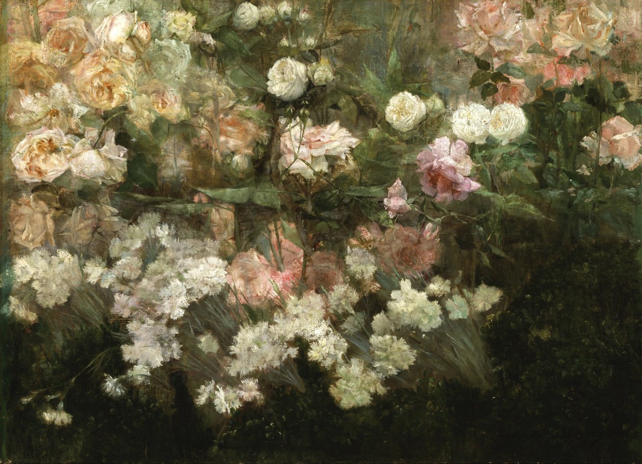 Zahrada v květnu od Maria Oakey Dewing