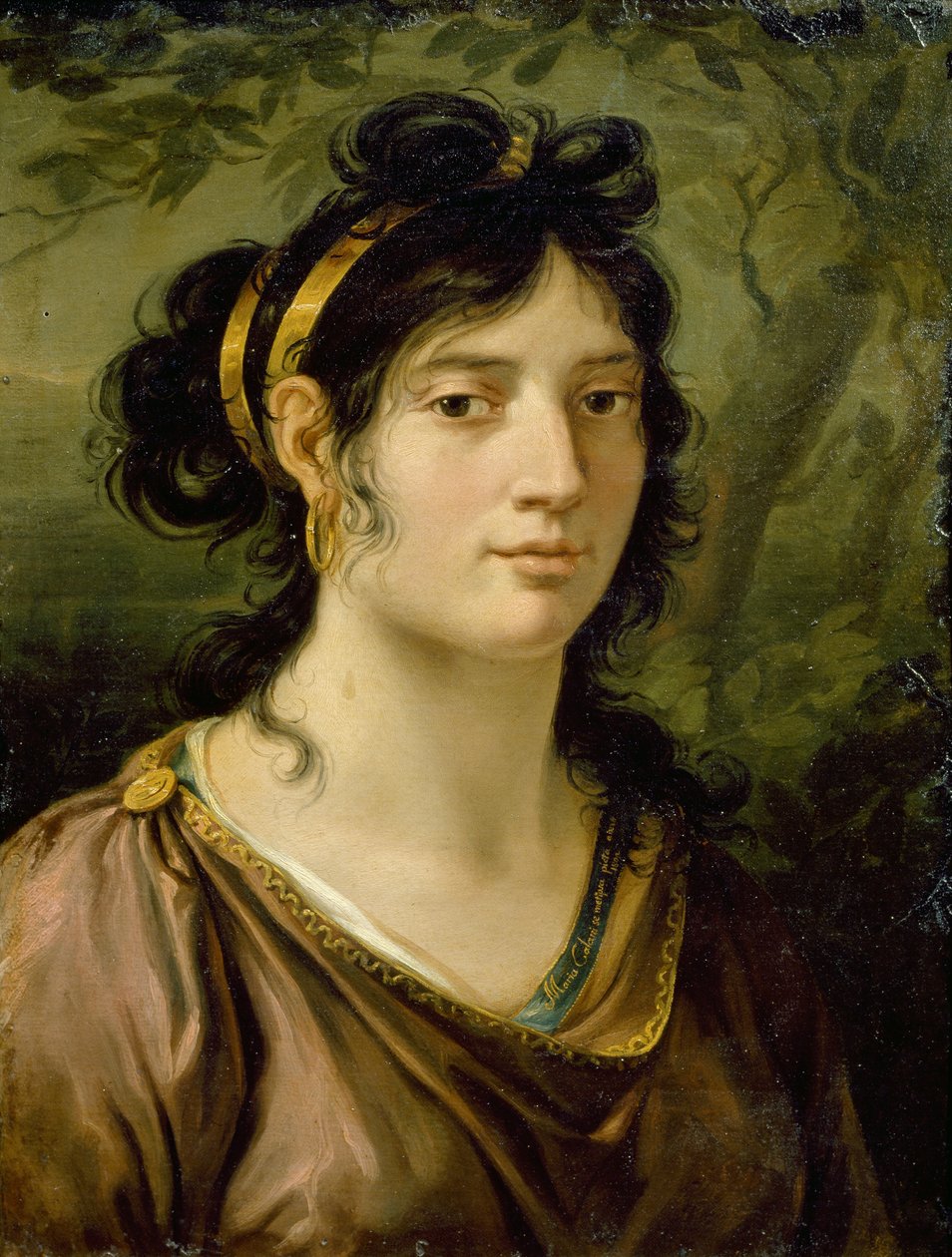 Autoportrét, Maria Callani (1778-1803) od Maria Callani