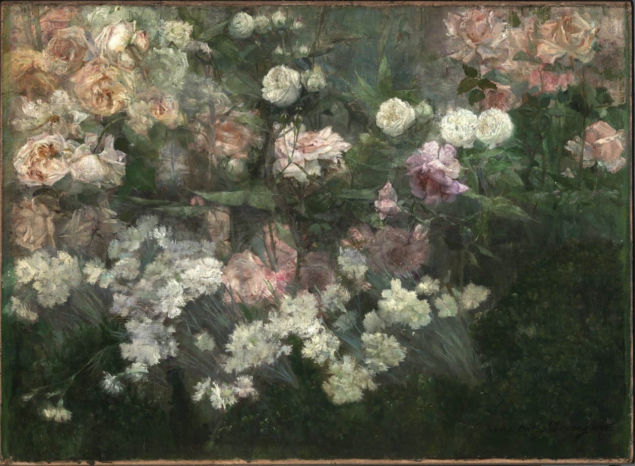 Zahrada v květnu od Maria Oakey Dewing