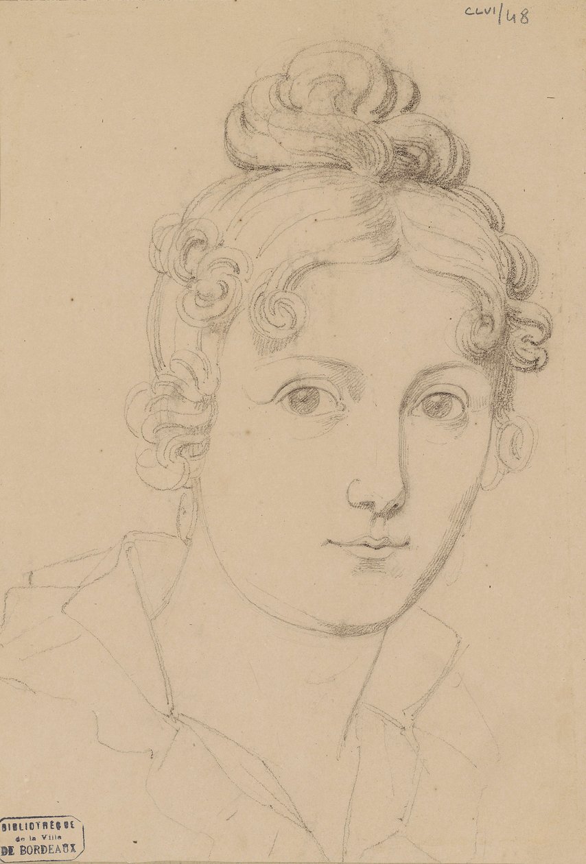 Autoportrét, kolem roku 1830. od Maria del Rosario Weiss Zorrilla