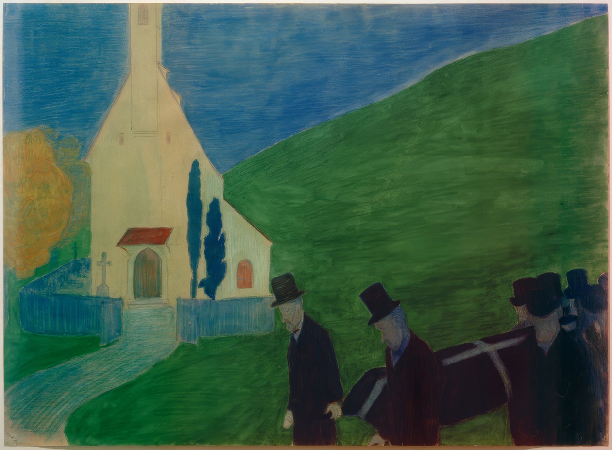 pohřeb od Marianne von Werefkin