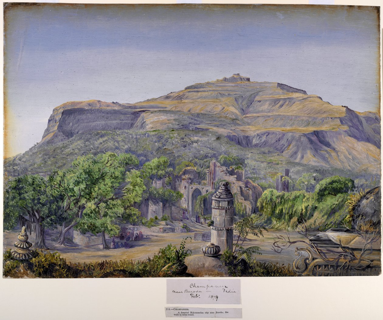 Champaneer, poblíž Baroda, Indie od Marianne North