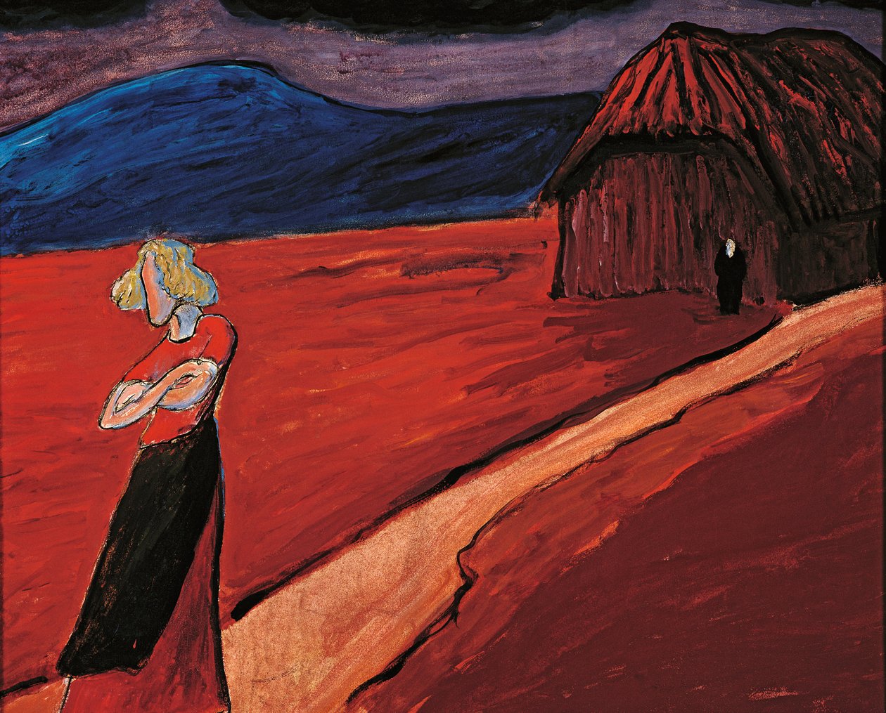 Tragická nálada, 1910. od Marianne von Werefkin