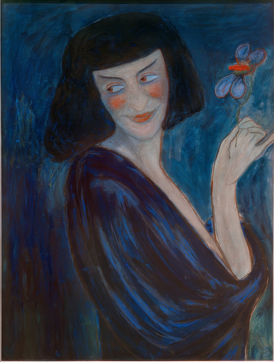 Tanečník Alexander Sacharoff od Marianne von Werefkin