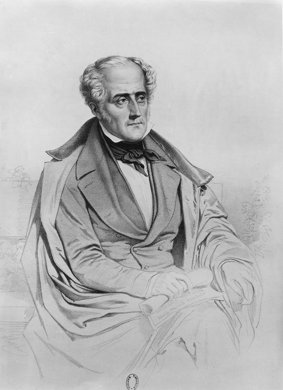 Portrét Chateaubrianda od Marie Alexandre Alophe