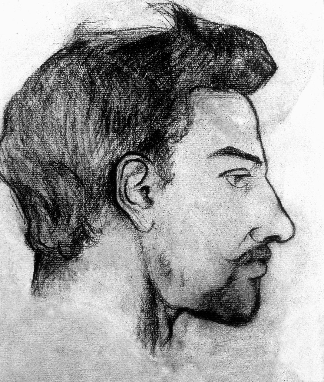 Maurice Utrillo, 1910 (uhl na papíře) od Marie Clementine (Suzanne) Valadon