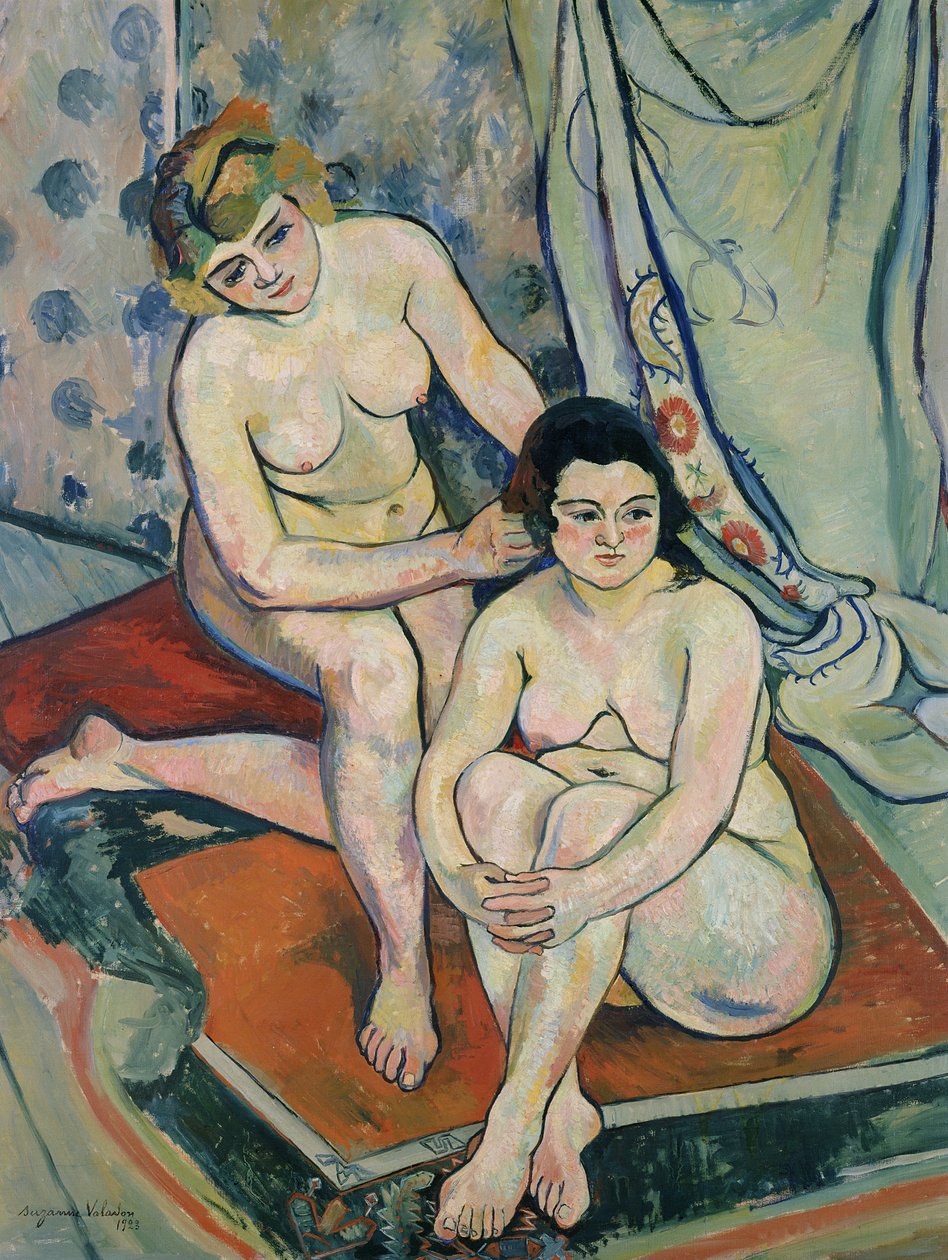 Dva lazebníci, 1923 od Marie Clementine (Suzanne) Valadon