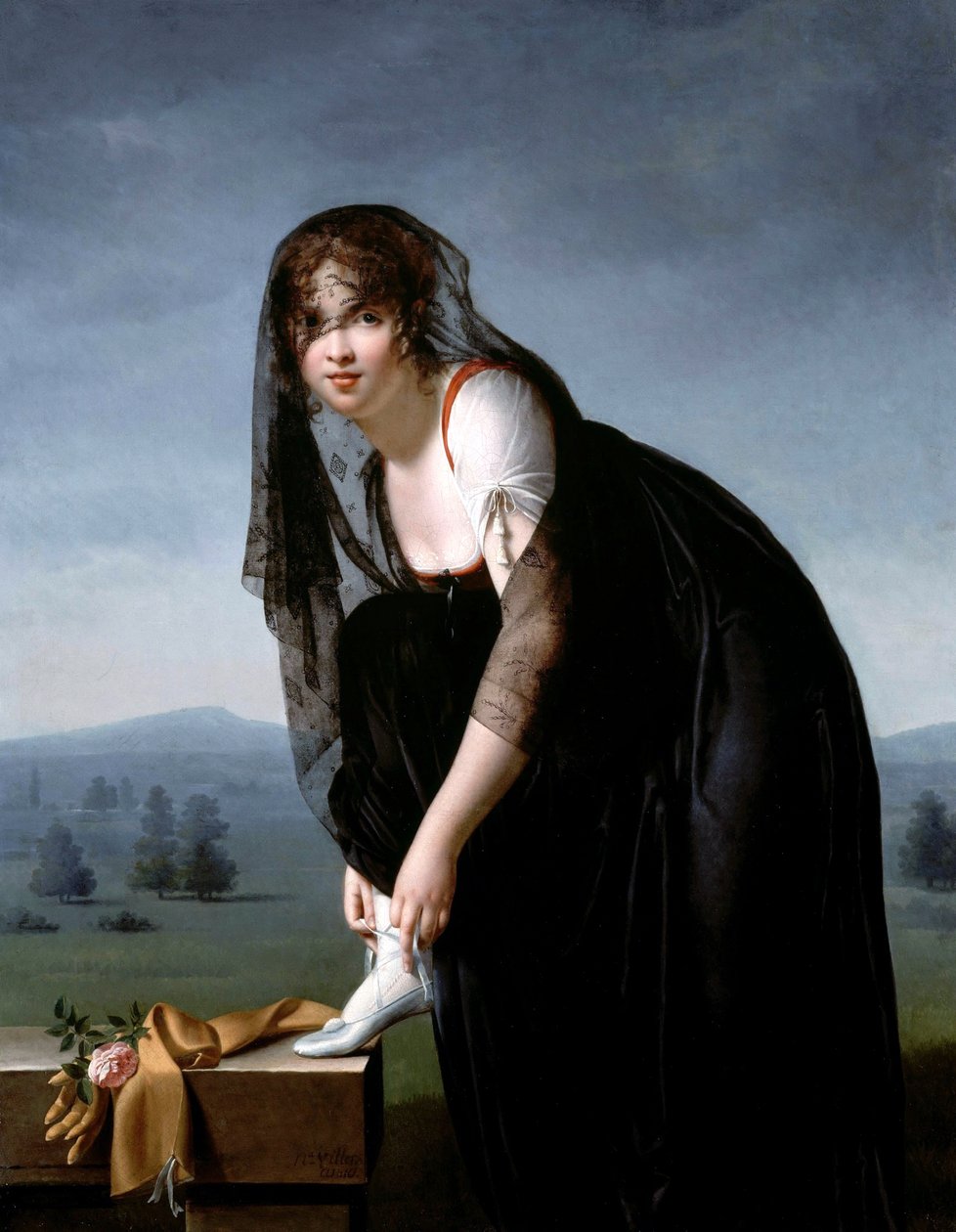 Studie ženy z přírody od Marie Denise Villers