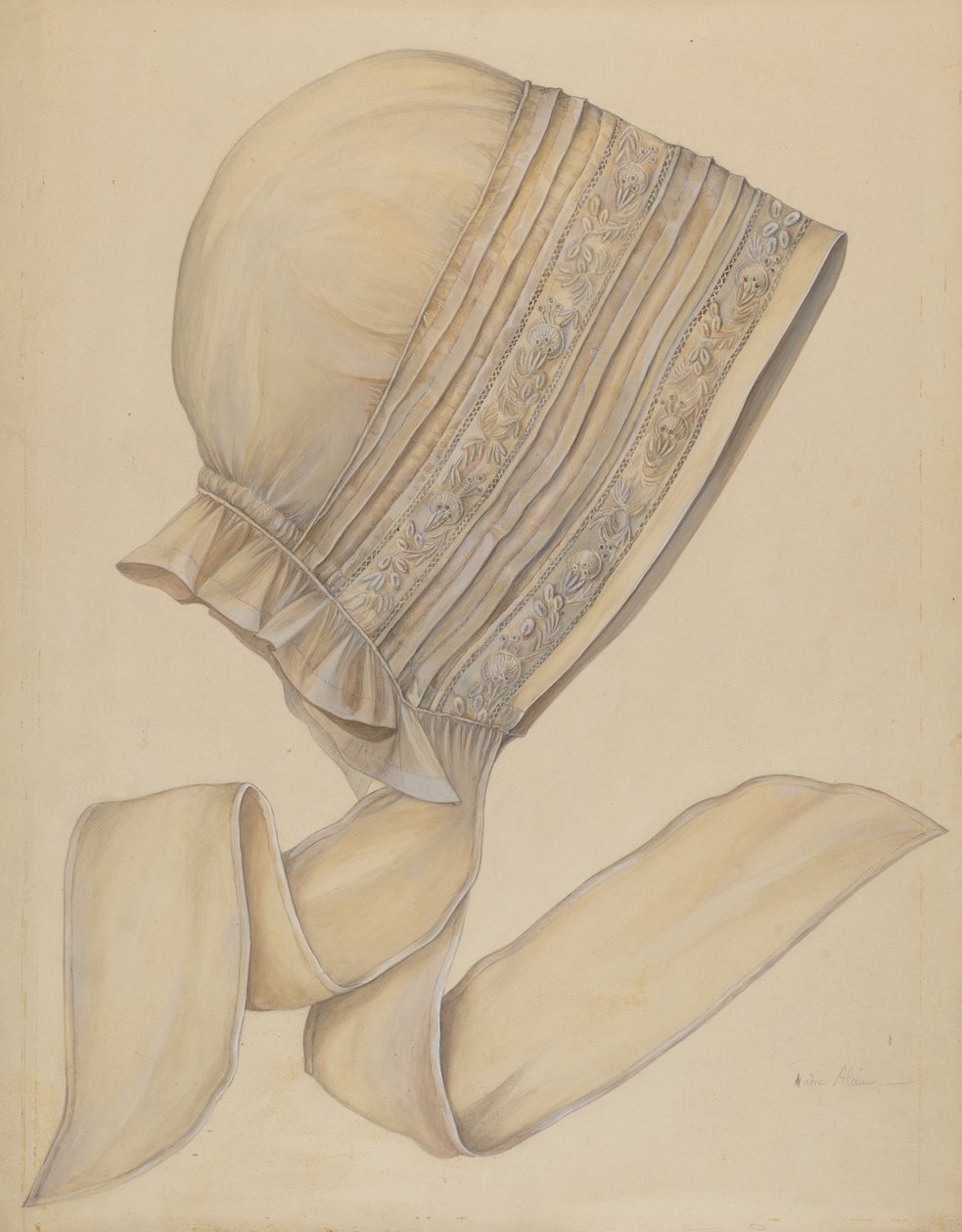 Noční čepice, c. 1939. od Marie Alain