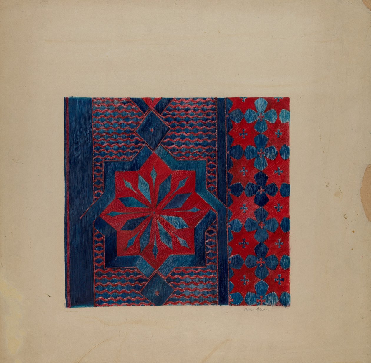Pod látkou, c. 1938. od Marie Alain