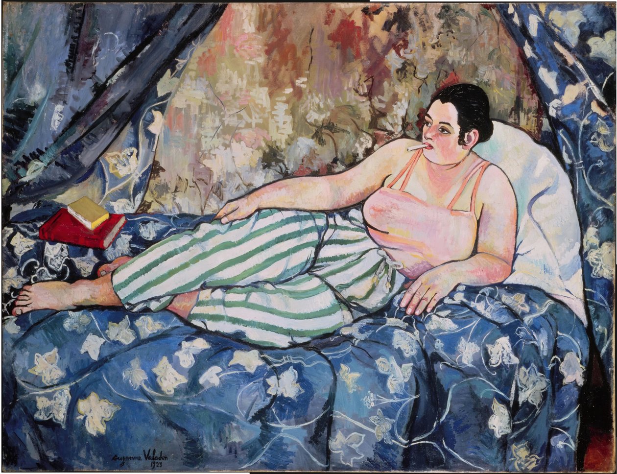 Modrý pokoj od Marie Clementine (Suzanne) Valadon