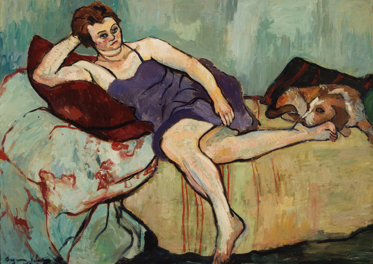 Marie Coca s Arbi, 1927 od Marie Clementine Valadon